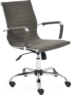 Кресло офисное Tetchair Urban-Low флок (серый)