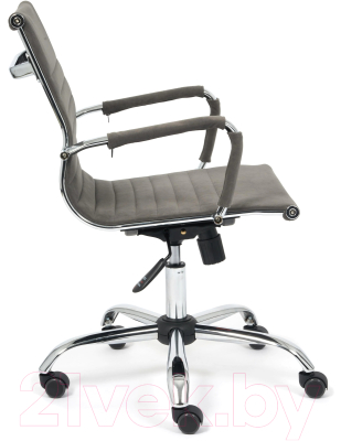 Кресло офисное Tetchair Urban-Low флок (серый)