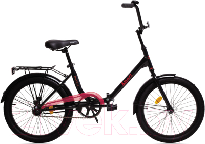 Детский велосипед AIST Smart 20 1.1 2021 (20, черный/красный)