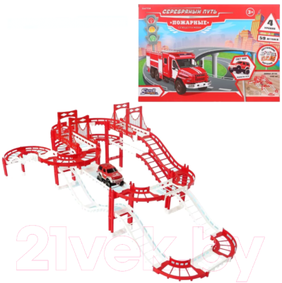

Автотрек Наша игрушка, Пожарный / SW7704