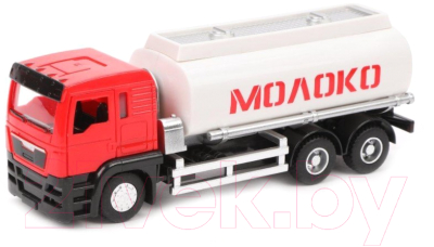 

Автомобиль игрушечный Наша игрушка, Автоцистерна Молоко / M9654-2