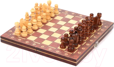 Набор настольных игр Наша игрушка Шахматы, шашки, нарды 3 в 1 / W7701H