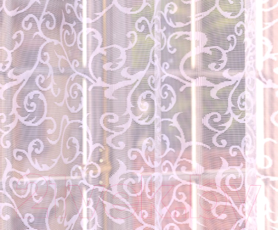 Гардина Лента Е659РКа (280x300, фиолетово-розовый)
