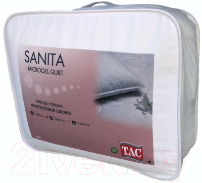 Одеяло TAC Sanita 155x215 / 18084610 (микрогель)
