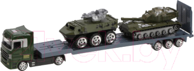 Автовоз игрушечный Пламенный мотор Военная техника / 870393
