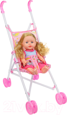 

Кукла с аксессуарами Наша игрушка, На прогулке / M0609-1B