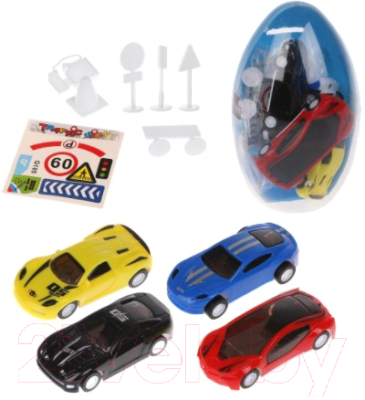 

Набор игрушечных автомобилей Наша игрушка, Город машин / XY288-2