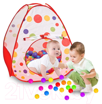 Детская игровая палатка Pituso Конус / J1048B (100 шаров)