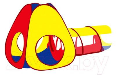 Детская игровая палатка Pituso Конус + туннель / J1088K (100 шаров)