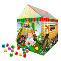 Детская игровая палатка Pituso Дом Динозавр / J10312 (50 шаров) - 