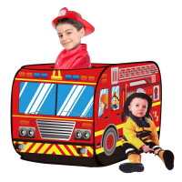 Детская игровая палатка Pituso Пожарный фургон / J1095 (50 шаров) - 