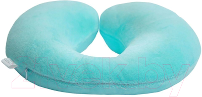Подушка на шею Amarobaby Soft Bagel / AMARO-43SB-G0 (голубой)