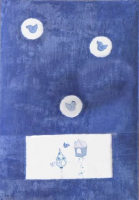Коврик Kidboo Lovely Birds (120x180, синий) - 