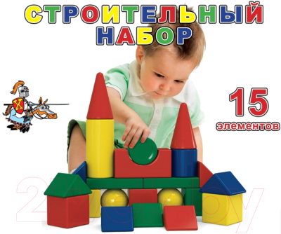 Развивающая игрушка Десятое королевство Строительный набор / 01693