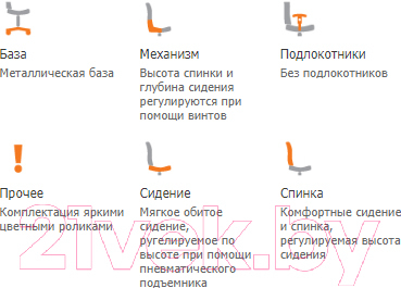 Кресло детское Новый стиль Vinny GTS PL62 (SPR-9)