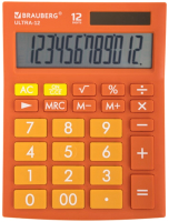 Калькулятор Brauberg ULTRA-12-RG / 250495 (оранжевый) - 