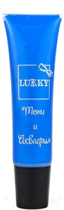 Тени для век детские Lukky Аквагрим и жидкие тени д/век 2 в 1 (металлик синий)