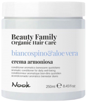 Кондиционер для волос Nook Organic Beauty Family Ароматный Боярышник и Алое Вера (250мл) - 