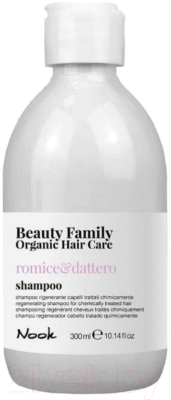 

Шампунь для волос Nook, Organic Beauty Family Ромис и Финик