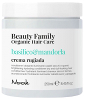 

Кондиционер для волос Nook, Organic Beauty Family Увлажняющий Базилик и Минадаль