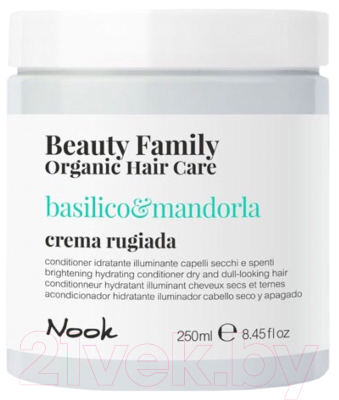 

Кондиционер для волос Nook, Organic Beauty Family Увлажняющий Базилик и Минадаль