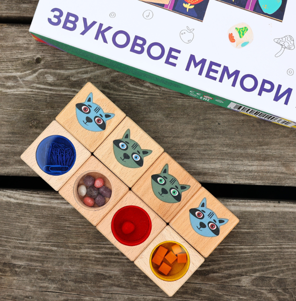 Настольная игра Простые правила Звуковое мемори / BD-1005