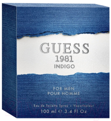 Туалетная вода Guess 1981 Indigo for Men (100мл)