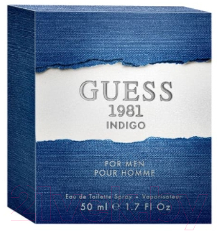 Туалетная вода Guess 1981 Indigo for Men