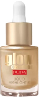 

Хайлайтер, Glow Obsession Liquid Жидкий эффект металлик тон 100