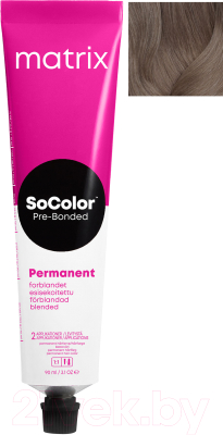 

Крем-краска для волос MATRIX, Шатен, SoColor Pre-Bonded 6N