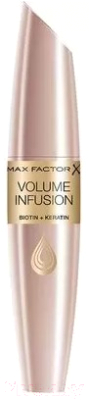 

Тушь для ресниц Max Factor, Черный, Volume Infusion Biotin+Keratin тон черный