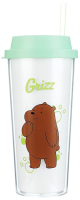 Бутылка для воды Miniso We Bare Bears Гриз / 4291 - 
