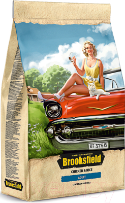 

Корм для кошек Brooksfield, Low Grain Adult Cat Chicken с курицей и рисом / 5651122