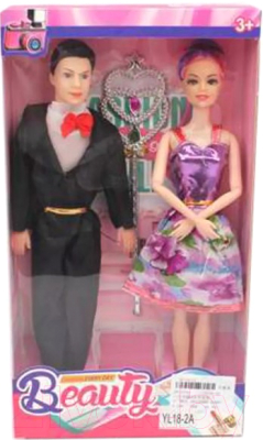 Набор кукол Наша игрушка Счастливая семья / YL18-2A