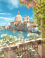 Фотообои листовые Citydecor Венеция фреска (200x254) - 