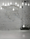 Фотообои листовые Citydecor Лампочки 3D (200x254) - 