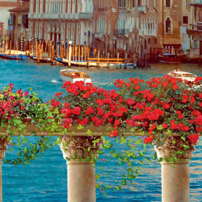 Фотообои листовые Citydecor Венеция фреска 2 (300x150)