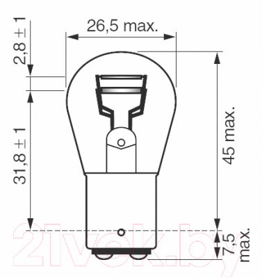 Изображение товара Автомобильная лампа Bosch 1987302282