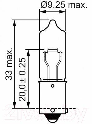 Изображение товара Автомобильная лампа Bosch 1987302533