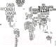 Фотообои листовые Citydecor Карта мира модерн (300x254) - 