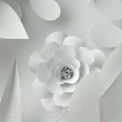 Фотообои листовые Citydecor Цветы модерн 3D (300x254)