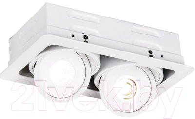 

Комплект точечных светильников Arte Lamp, Studio A3007PL-2WH