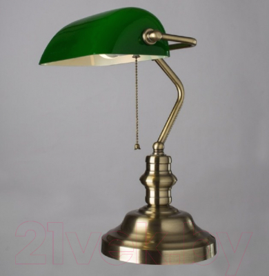 Настольная лампа Arte Lamp Banker A2492LT-1AB