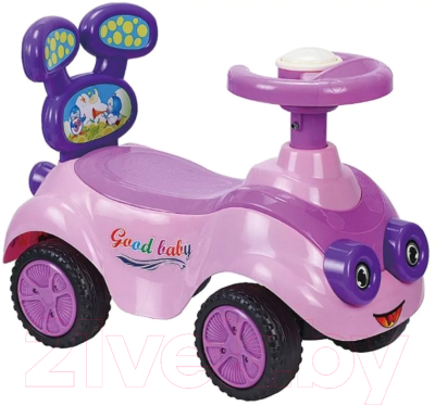 

Каталка детская Наша игрушка, Фиолетовый;розовый;с рисунком, Фаста / zxl19110601-34A