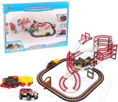 Железная дорога игрушечная Наша игрушка SW7606