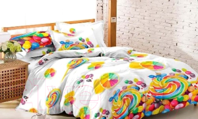 

Комплект постельного белья Amore Mio, Candy 1.5сп