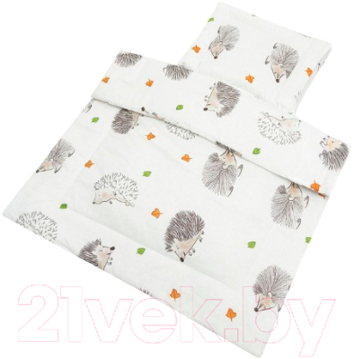 

Комплект постельный в коляску Amarobaby, Mommy Star Крошка Ежик / AMARO-36MS-KE