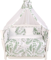 

Комплект постельный для малышей Amarobaby, Exclusive Soft Collection Папоротники / AMARO-3018-SCP