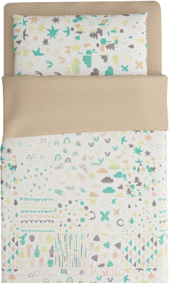 

Комплект постельный детский Amarobaby, Baby Boom Абстракция / AMARO-3003-Abs