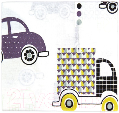 

Комплект наволочек детских Amarobaby, Город / AB215003-2bGd/00